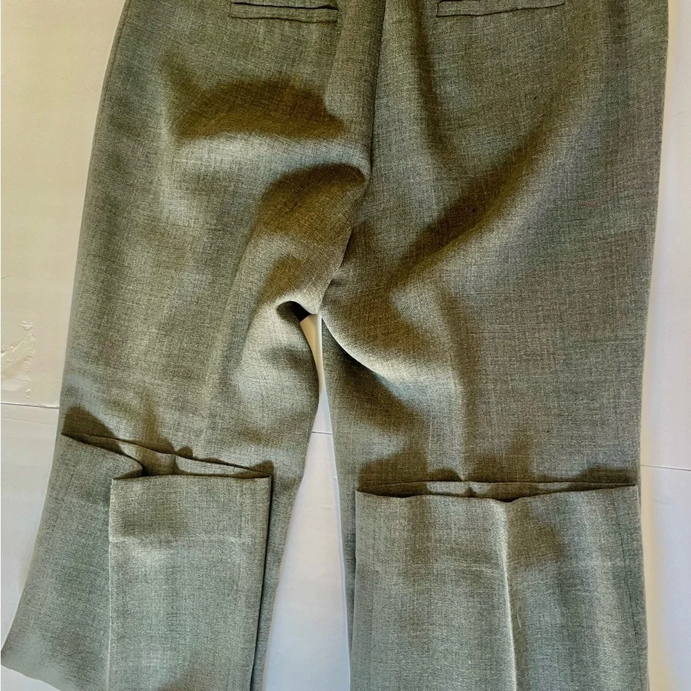 LOFT Gray Dress Pants petites 10P - Picture 5 of 5